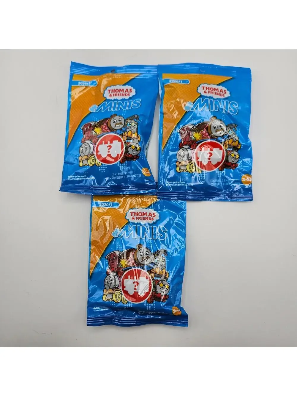 Thomas & Friends Minis Blind Bags Lot of 3 Sealed 2020/1 Series